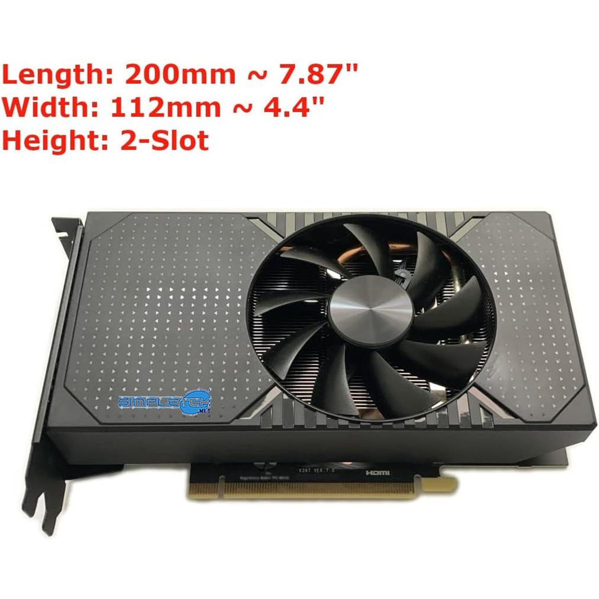 Carte Vidéo RTX 3060 12GB GDDR6 Gaming Mini Single Ventilateur 192BIT Itx 8 Pins - Photo 5/5