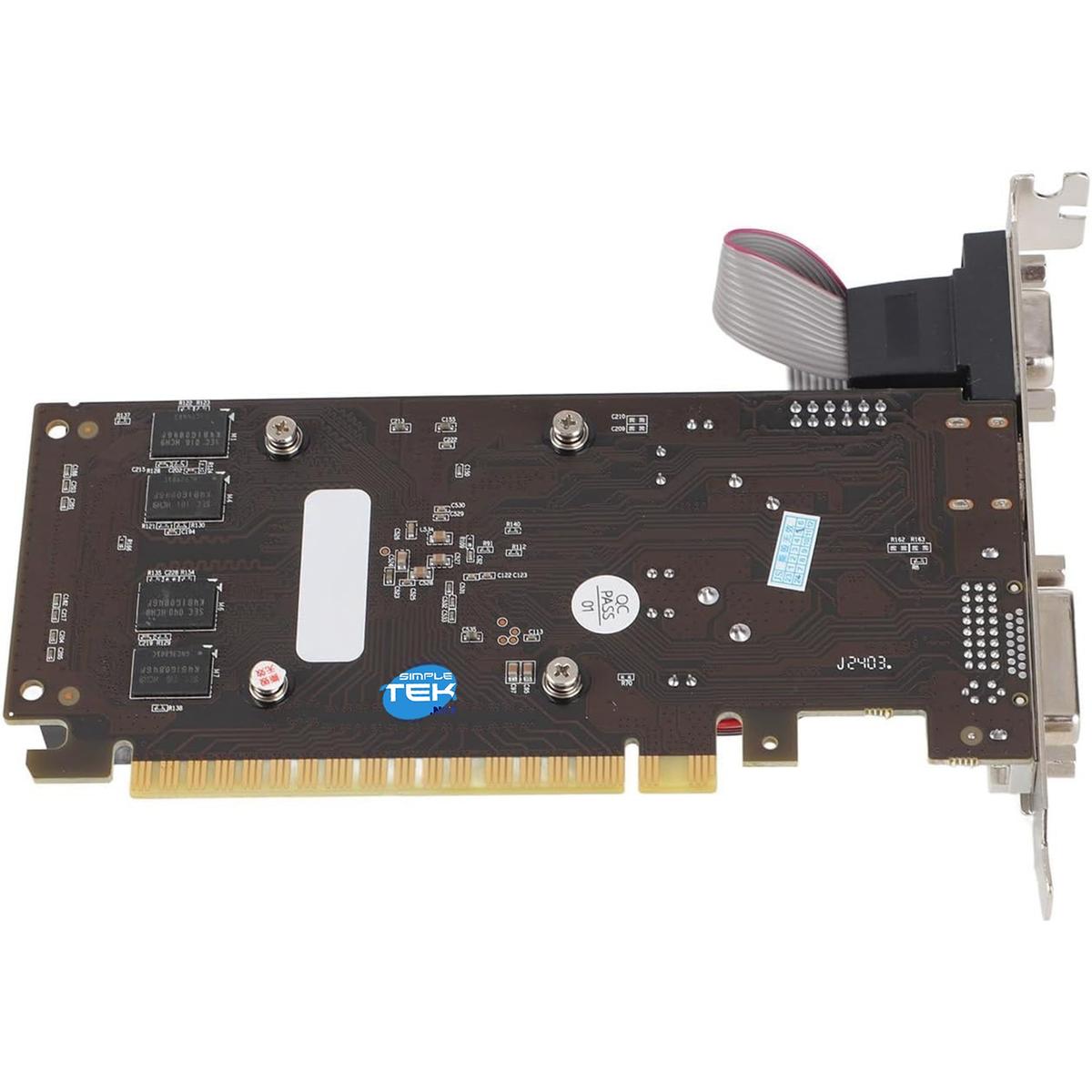 Video Card Nvidia Geforce Gt 610 1GB GDDR3 Low Profile SFF Double Bracket New LP - Picture 5 of 8
