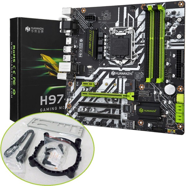 SCHEDA MADRE MICRO ATX MATX LGA 1150 LGA1150 H97-ZD3 GAMING MOTHERBOARD