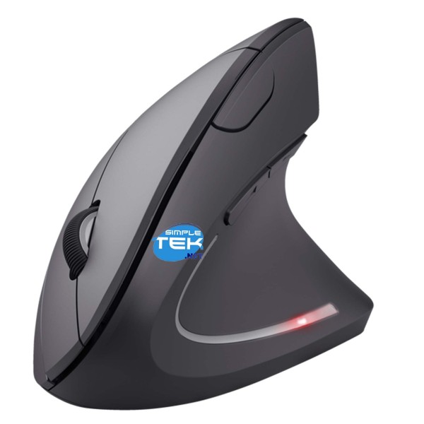 TRUST VERTO MOUSE VERTICALE WIRELESS CON RICEVITORE USB 6 PULSANTI WINDOWS MAC