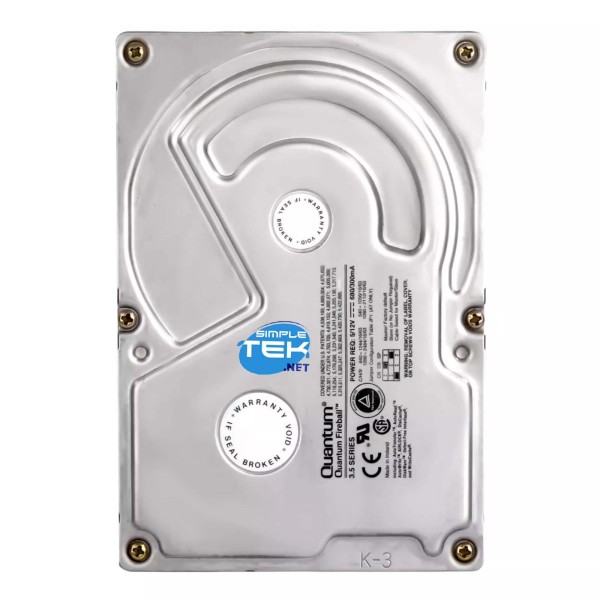 QUANTUM FIREBALL FB12A012 HDD HARD DISK IDE 1,2GB 3,5" IDE EIDE PATA INTERNO