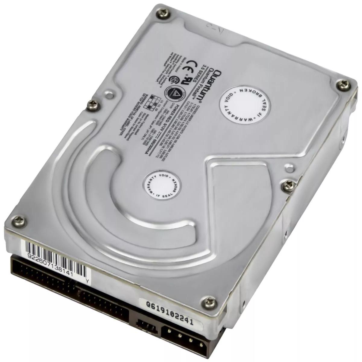 Quantum Fireball FB12A012 HDD Hard Disk Ide 1,2GB 3,5 " Ide Eide Pata Internal - Picture 2 of 5