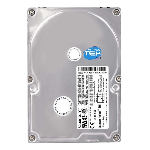 QUANTUM FIREBALL EX 3,2GB 3,5" IDE PATA EIDE HARD DISK HDD DISCO 95 98 2000 XP