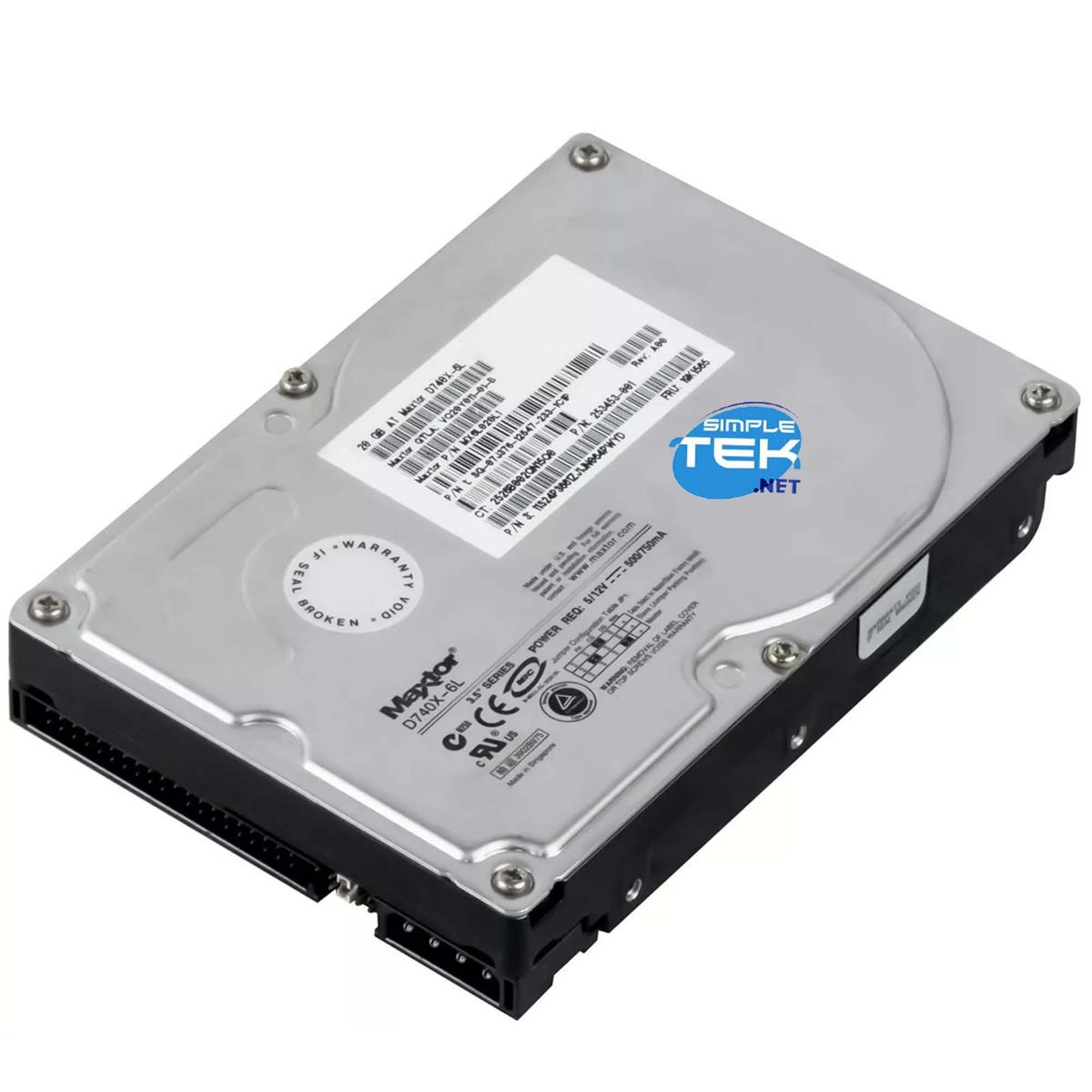 Maxtor D740X-6L Hard Disk HDD 20GB IDE PATA EIDE 3.5" Windows 95 Refurbished - Picture 1 of 5