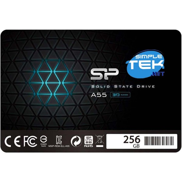 SILICON POWER A55 SSD 256GB 2,5" SATA DISCO STATO SOLIDO NOTEBOOK PC AIO