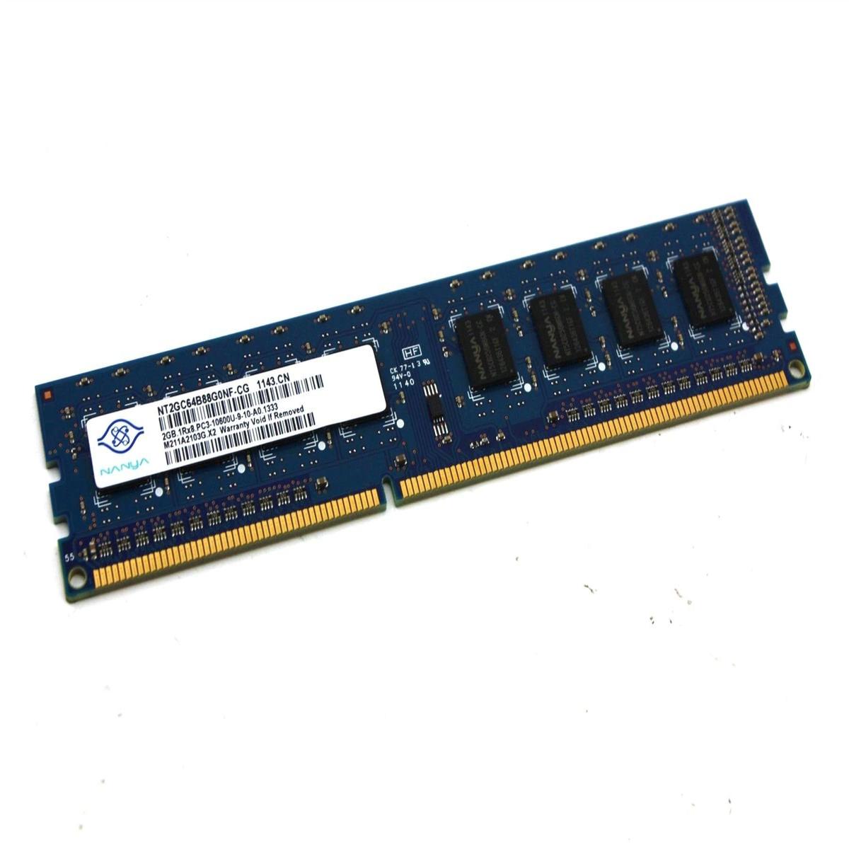 Nanya NT4GC64B8HG0NF-CG 4GB DDR3 1333MHZ Dimm Desktop Module Table RAM Memory - Picture 2 of 5