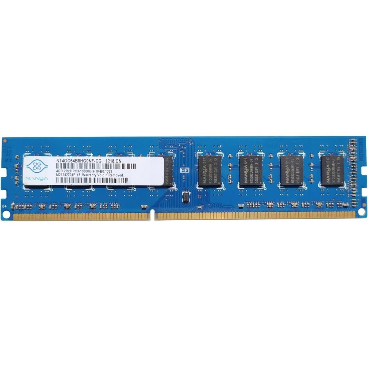 Nanya NT4GC64B8HG0NF-CG 4GB DDR3 1333MHZ Dimm Desktop Module Table RAM Memory - Picture 4 of 5