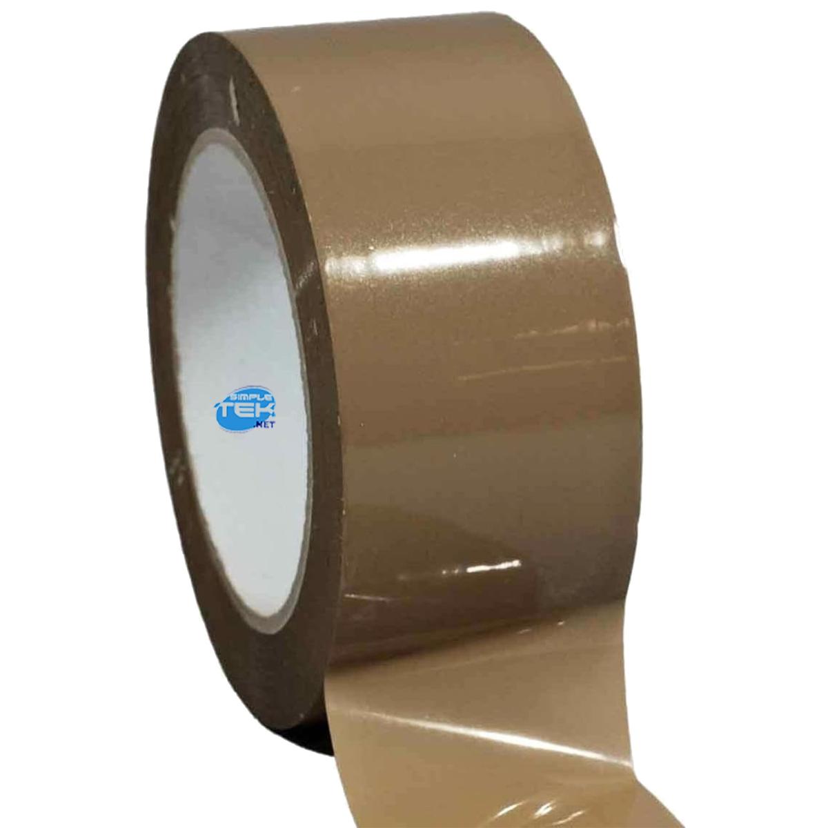 36 X Roll Klebeband Silent Havanna-Braun Verpackung Umzug No-Rumore_ - Bild 4 von 6