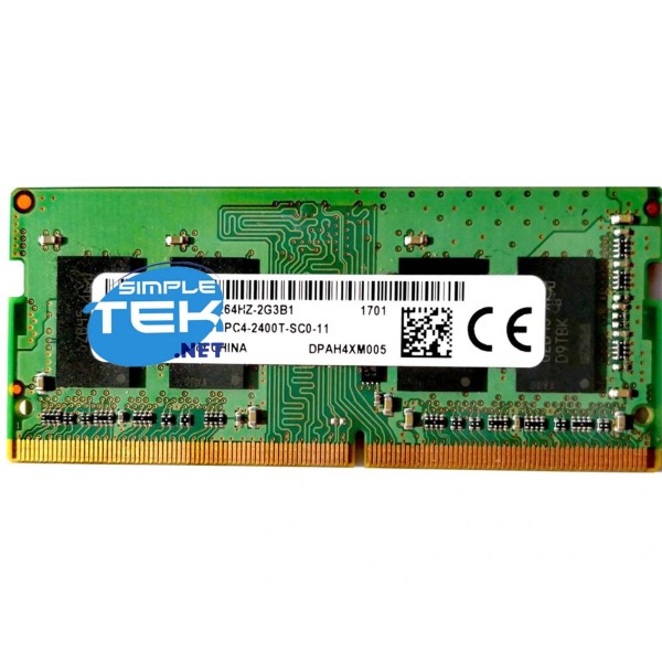 MICRON DDR4 4GB 2400MHZ MODULO BANCO MEMORIA RAM SODIMM NOTEBOOK AIO