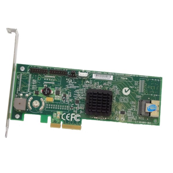 LSI LOGIC L3-01105-05A MEGARAID MR SAS 8204ELP SAS PCIe X8 RAID CONTROLLER