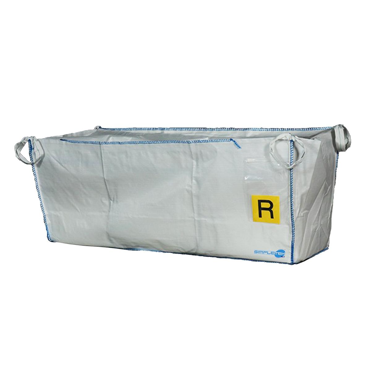 Bag Big Bag Polypropylene With Belts Rectangular 200 X 70 X 60 For Bright Neon