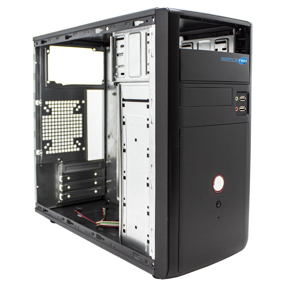 CASE MICRO TOWER Micro-Atx Mini Itx Matx PC De Sobremesa 2 X 5,25" + 3,5" Floppy - Imagen 6 de 9