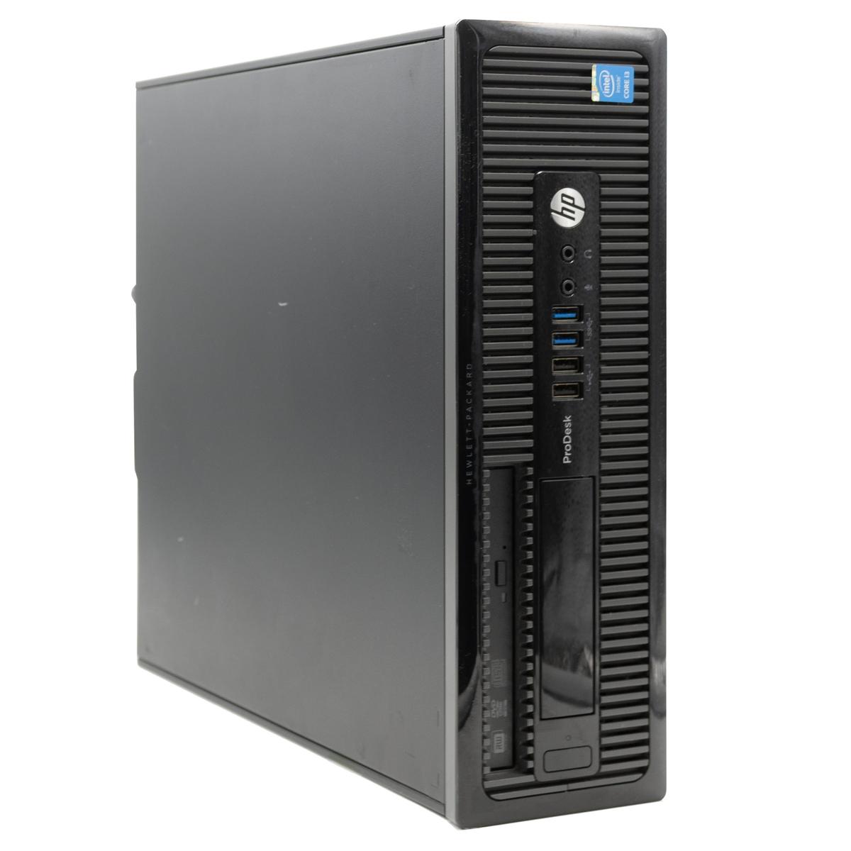 HP 400 G1 SFF i3 8GB 120GB Windows 10 Pro PC RS232 Com Dvd-Rw CD - Picture 3 of 8