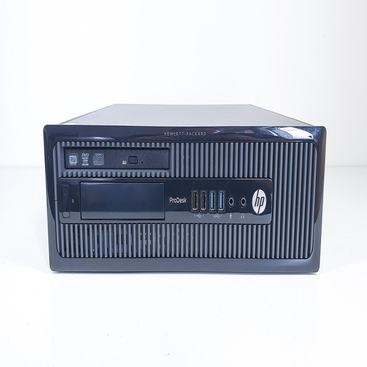 HP 400 G1 SFF i3 8GB 120GB Windows 10 Pro PC RS232 Com Dvd-Rw CD - Picture 5 of 8