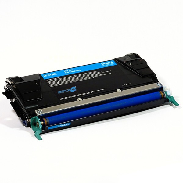 LEXMARK C746A3CG TONER ORIGINALE CIANO PER C746 X746 C748 X748 C748DE