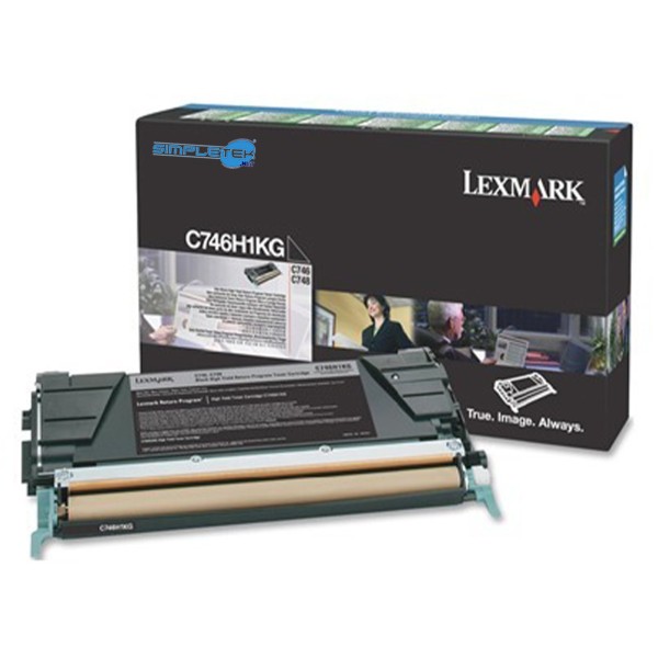 LEXMARK C746H1KG TONER ORIGINALE NERO PER C746 X746 C748 X748 C748DE