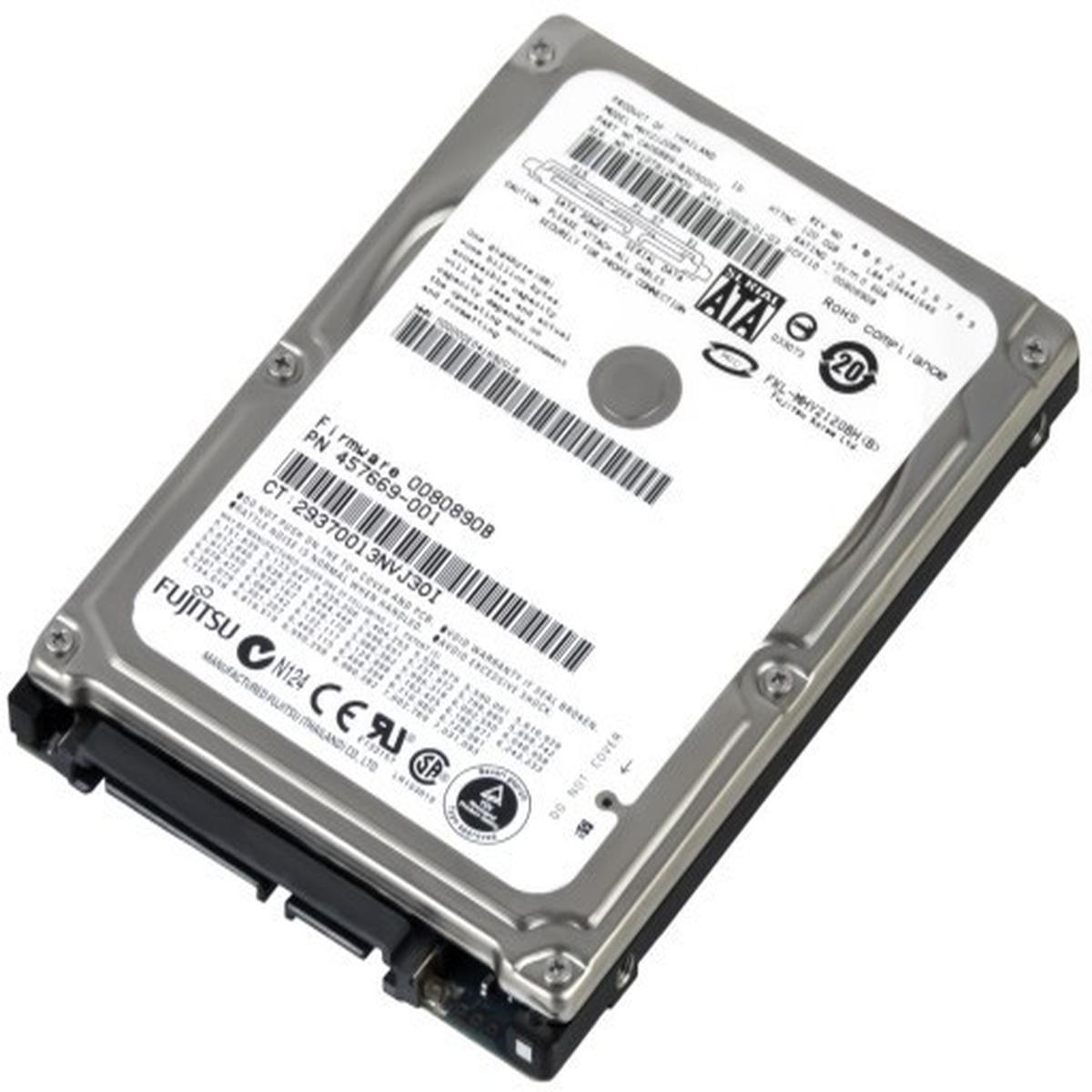 FUJITSU 120GB 2,5 " HDD SATA Hard Disk Notebook Aio PC - Picture 2 of 5