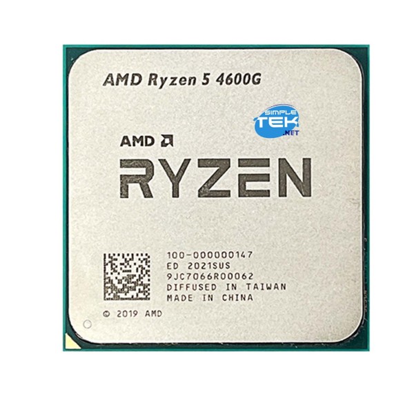 AMD RYZEN 5 4600G PROCESSORE CPU AM4 BULK TRAY CON GPU INTEGRATA 100-000000147