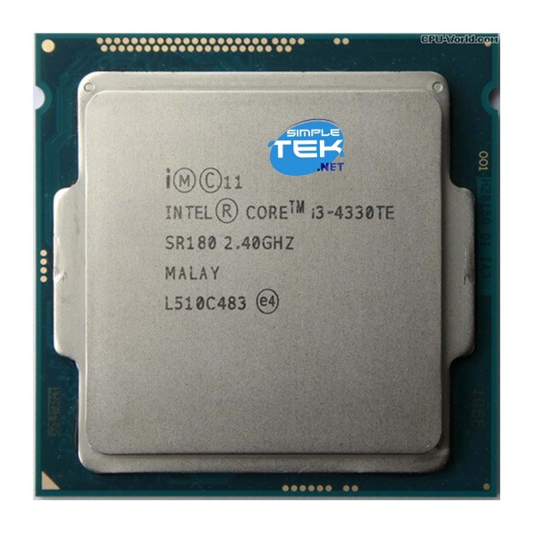 INTEL CORE I3 4330TE LGA1150 LGA 1150 SR180 PROCESSORE CPU 2,40GHZ 2C/4T TRAY