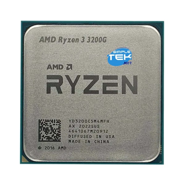 AMD RYZEN 5 3200G PROCESSORE CPU AM4 BULK TRAY CON GPU INTEGRATA SCHEDA VIDEO