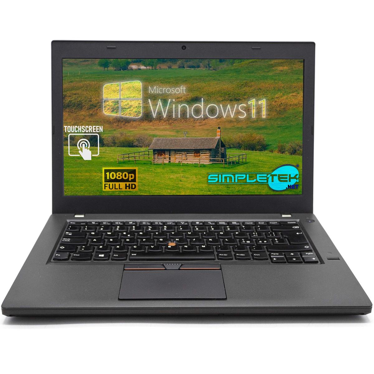 Lenovo T460 14 " i5 Windows 11 Computer 4GB 2TB Portable Notebook Touchscreens - Picture 2 of 9