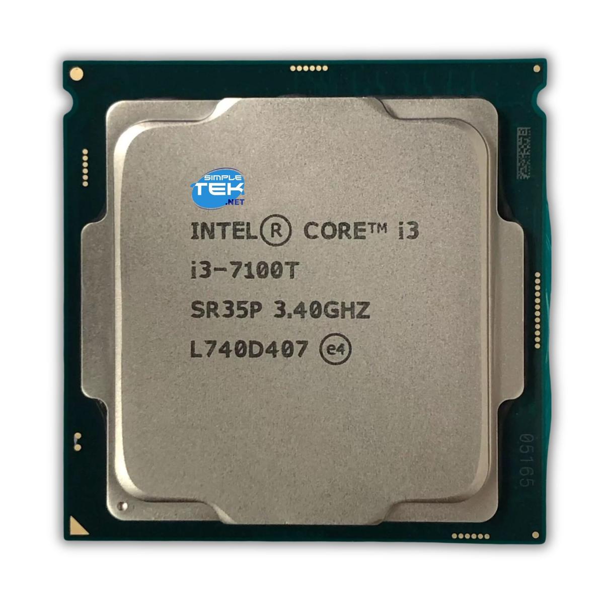 Intel Core i3 7100T SR35P Processor 3,40GHz Socket LGA1151 V1 2C/4T 35W Tdp - Picture 1 of 5
