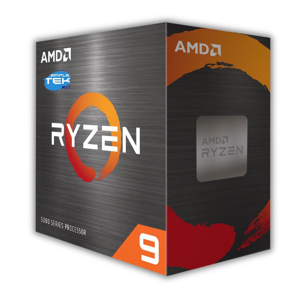 AMD Ryzen 9 5900X AM4 4,80GHZ CPU Processor Without Heatsink 12C/24T - Picture 4 of 5