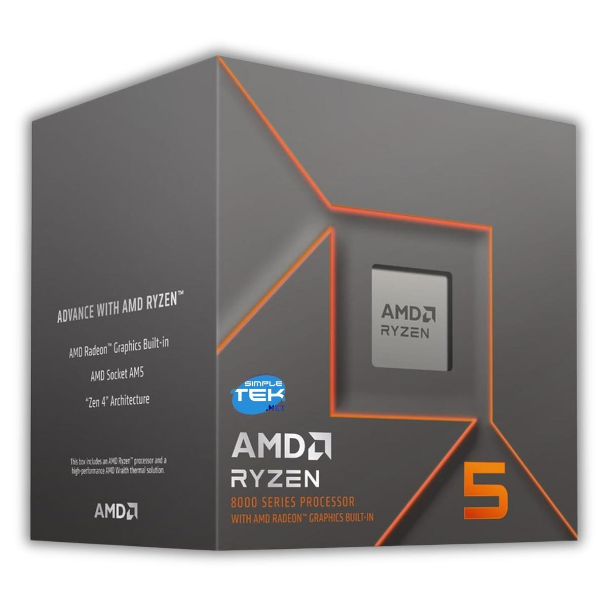 AMD Ryzen 5 8500G CPU Processor AM5 6C/12T 3,50GHZ 65W Gaming With Sink - Picture 4 of 6