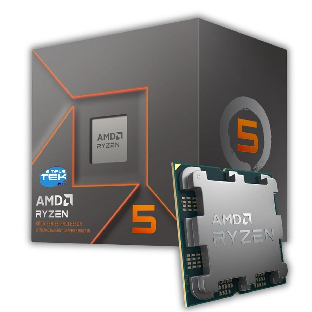 AMD Ryzen 5 8500G CPU Processor AM5 6C/12T 3,50GHZ 65W Gaming With Sink - Picture 5 of 6