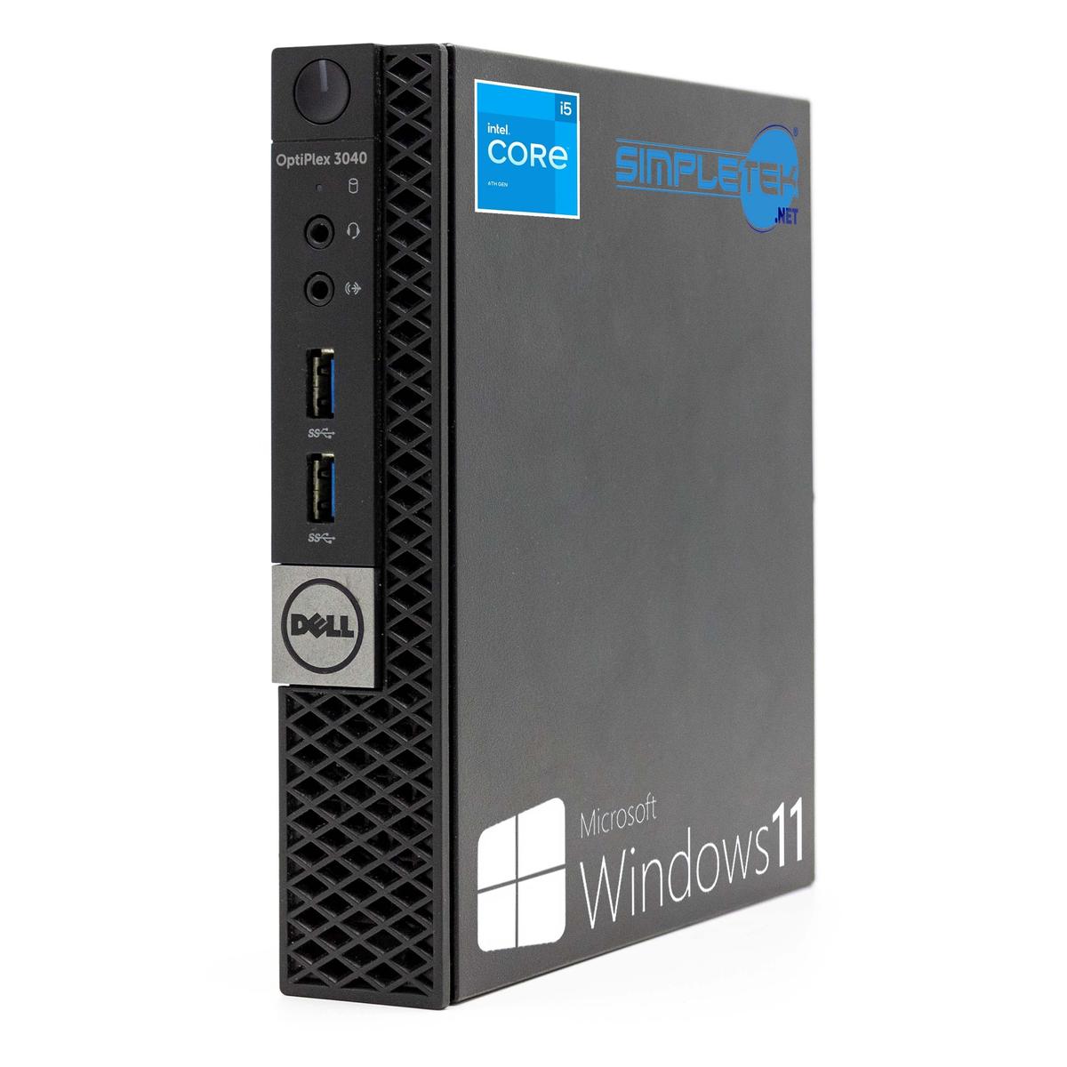 Dell 3040 Micro Mini Ordinateur Personnel Core i5 Victoire 11 Pro 8 Go RAM 960