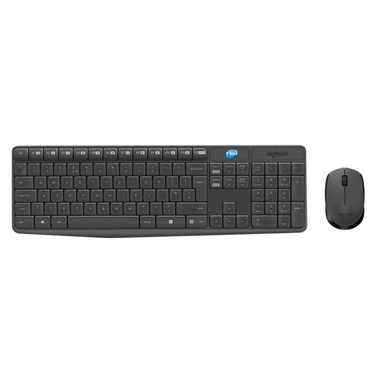 Logitech MK235 Kit Mouse And Keyboard Wireless Wifi Layout Italian Wireless