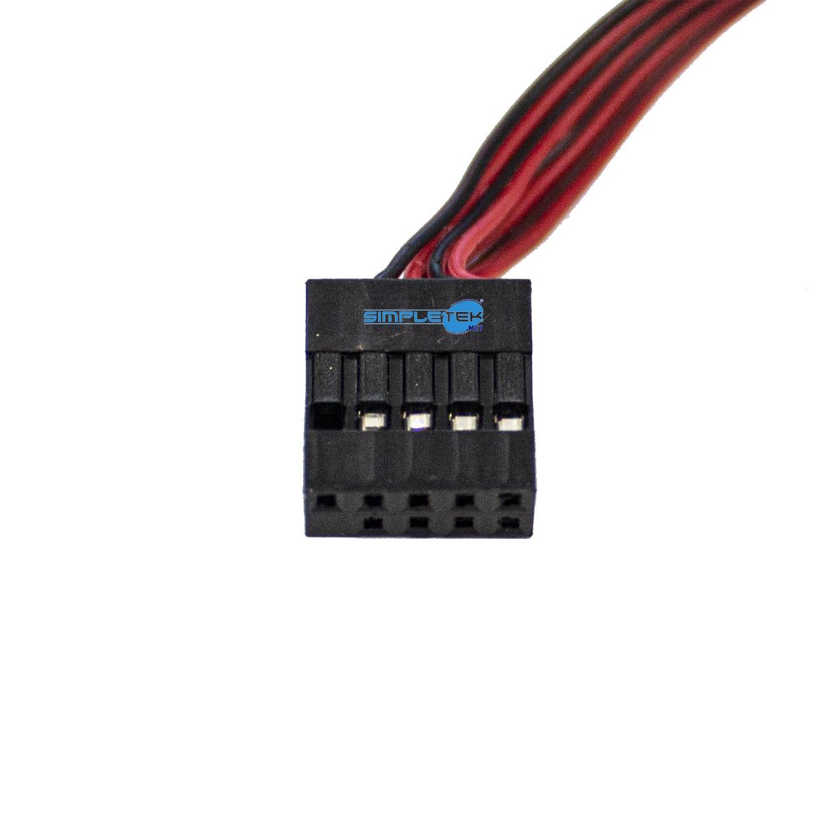 Modulo Porte USB 2.0 Latérales avec Câble Tout en Un Simpletek 34 " - Photo 6/6