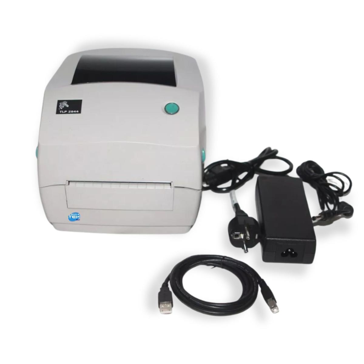 Zebra TLP 2844 Drucker Thermische Für Etiketten Label USB Parallel RS232 Lpt - Bild 4 von 5