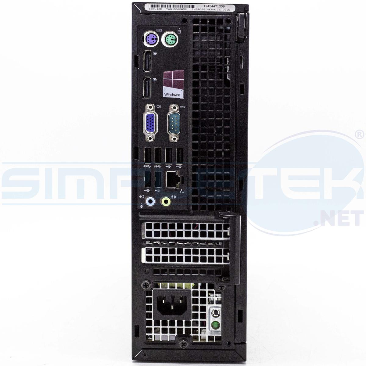 Desktop Computer Dell OptiPlex 7020 Windows 11 Pro I3 8GB RAM 480GB SSD Dvd-Rw G - Picture 4 of 5