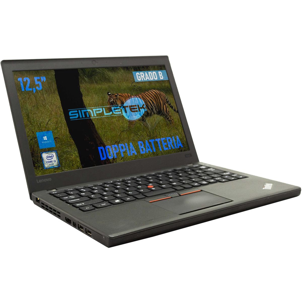 Lenovo X260 I3 12,5 " Windows 11 4GB RAM 480GB SSD Ordinateur PC Portable