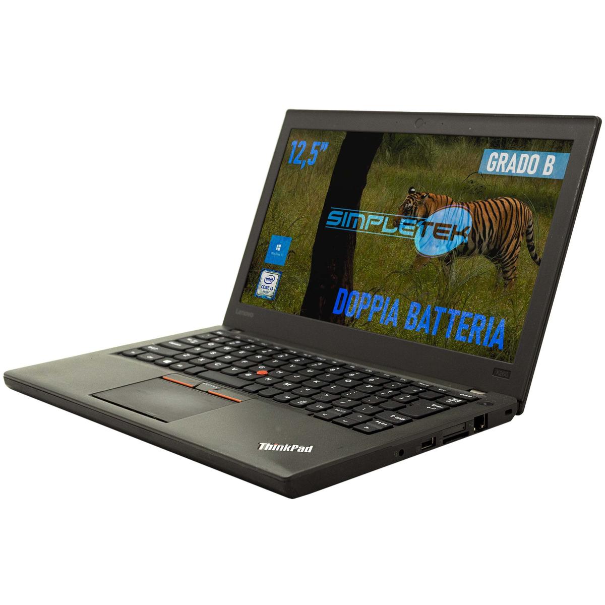 Lenovo X260 I3 12,5 " Windows 11 4GB RAM 480GB SSD Ordinateur PC Portable - Photo 2/7