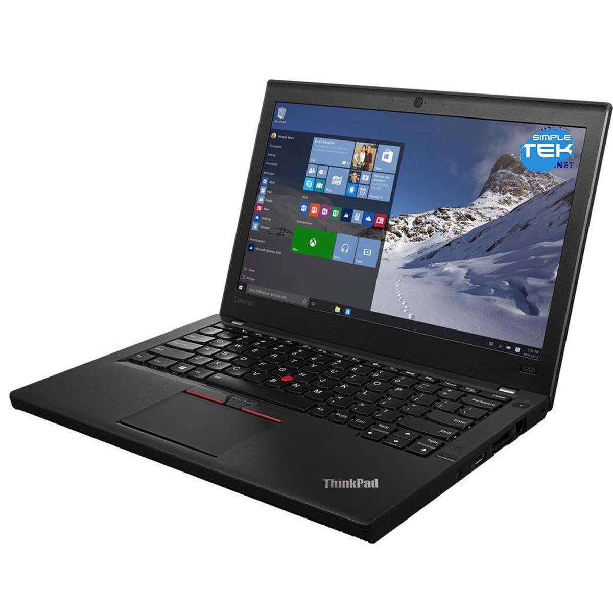 Lenovo X260 Windows 10 Pro I5 4GB 2TB 12.5" Netbook Mini Computer Portatile HDMI - Picture 1 of 8