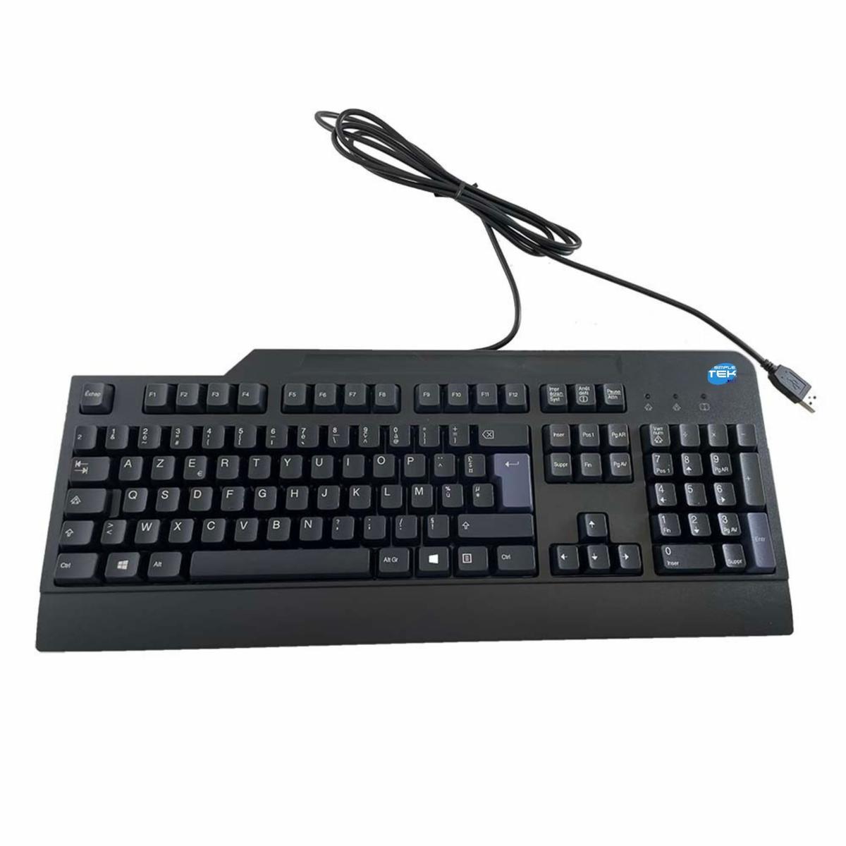 Lenovo 00XH548 Wired USB Keyboard French Azerty Layout Fr Preferred Pro - Picture 1 of 4