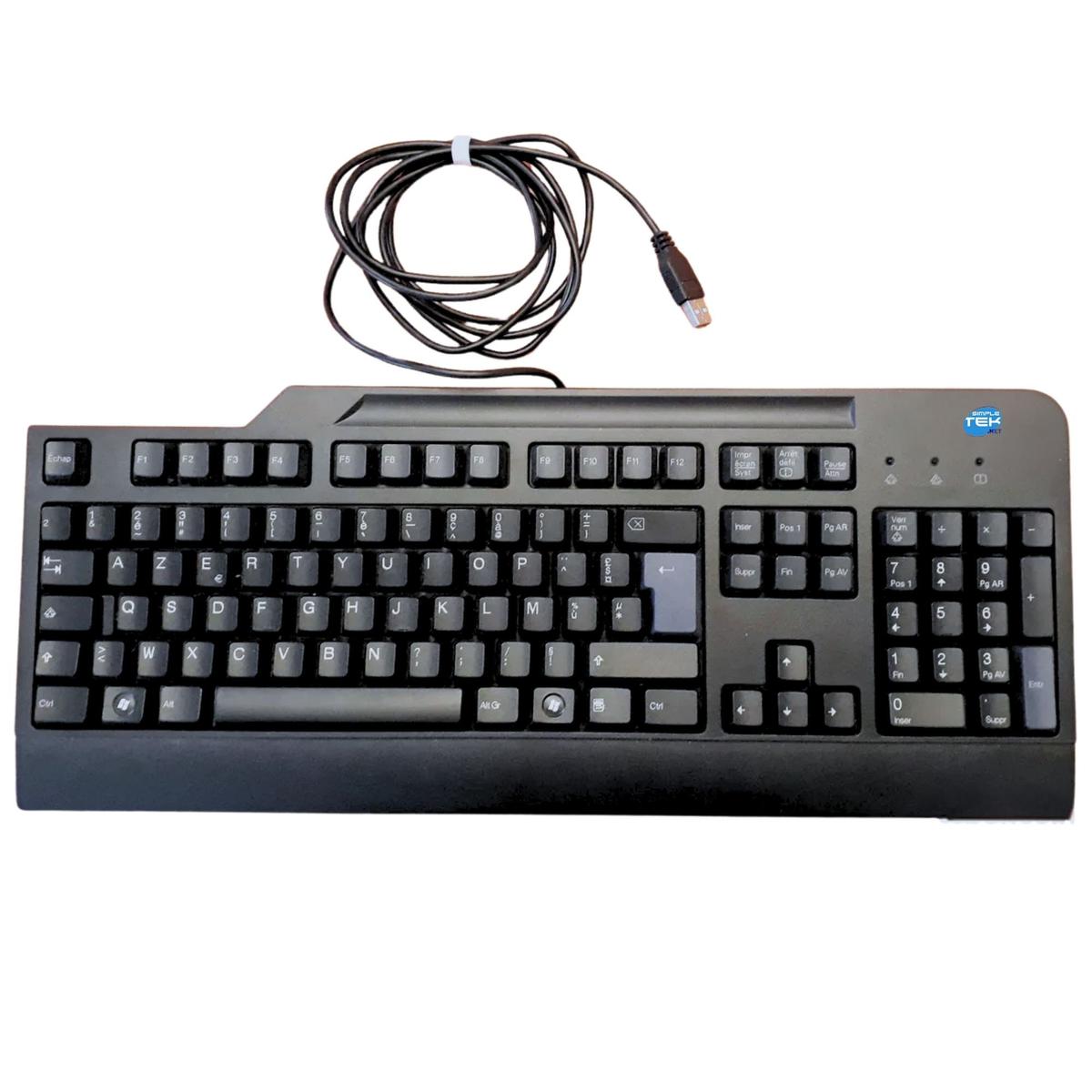 Lenovo 00XH548 Wired USB Keyboard French Azerty Layout Fr Preferred Pro - Picture 4 of 4