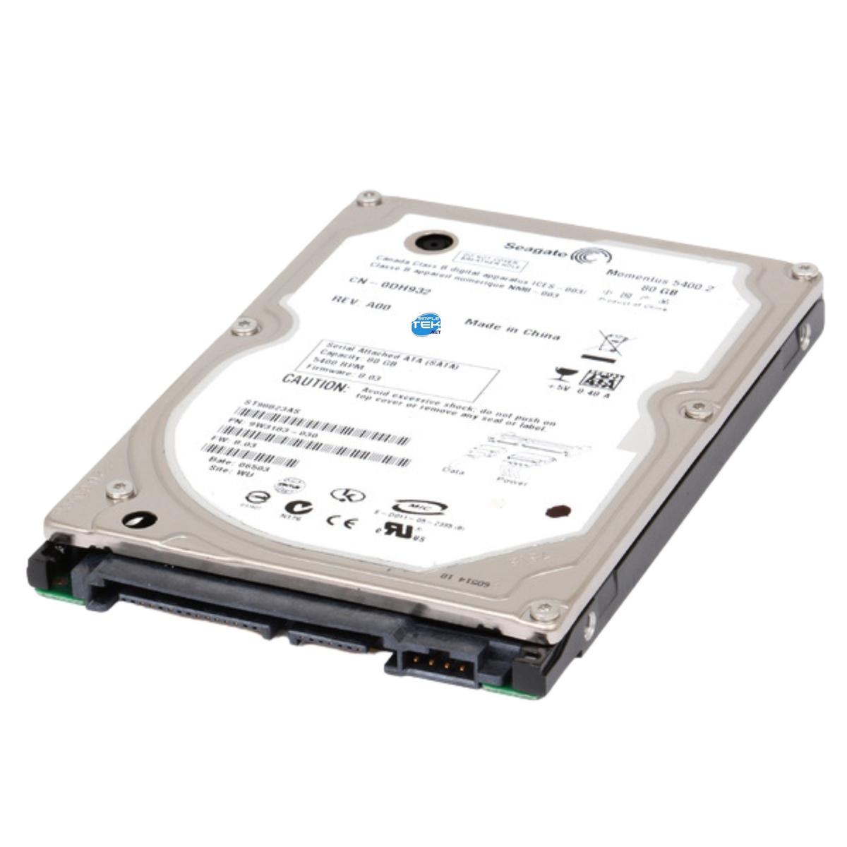 Seagate Momentus Hard Disk 80GB HDD 2,5 " SATA 5400RPM Windows - Picture 3 of 5