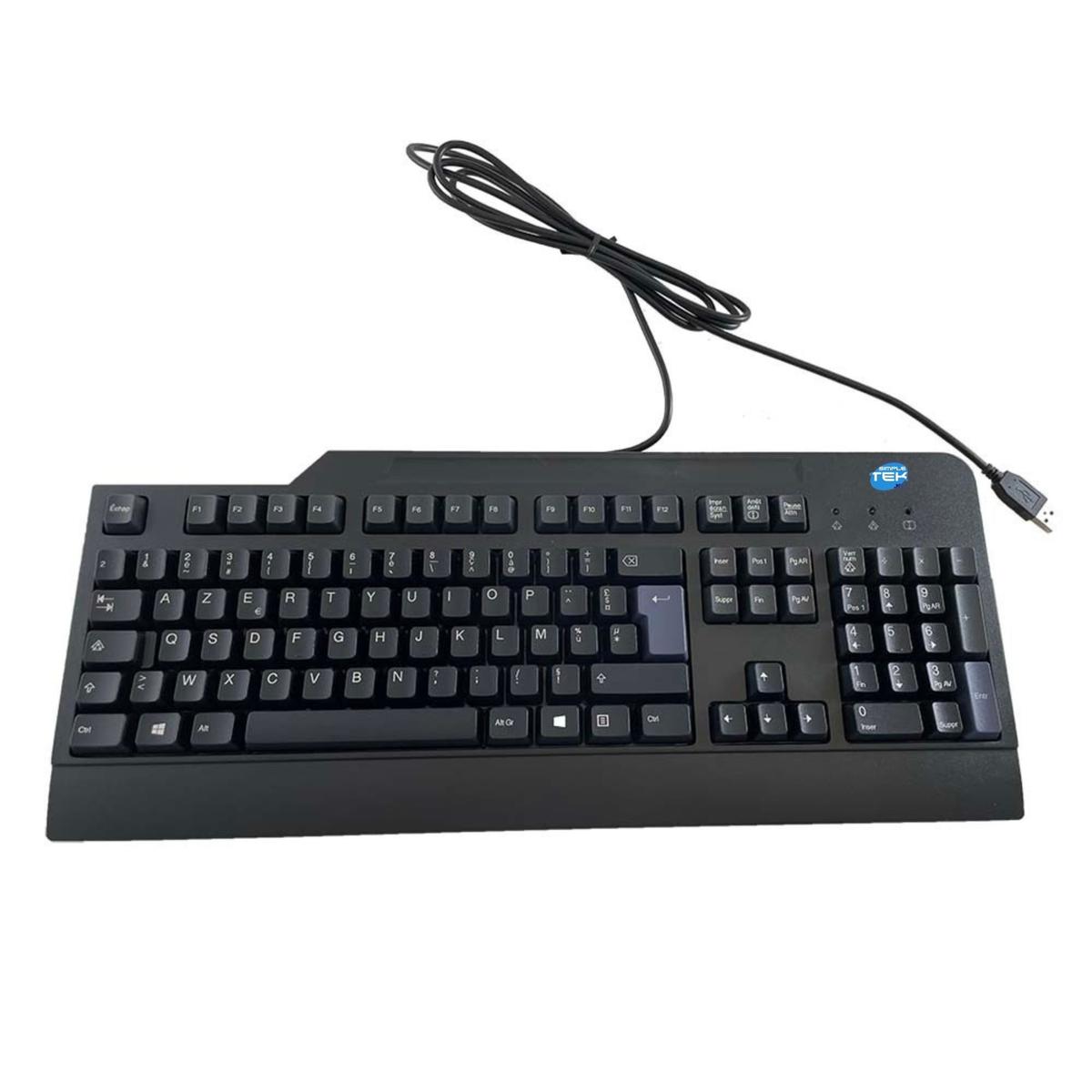 Lenovo Preferred Pro USB Keyboard Wired Layout French Azerty Fr - Picture 1 of 5