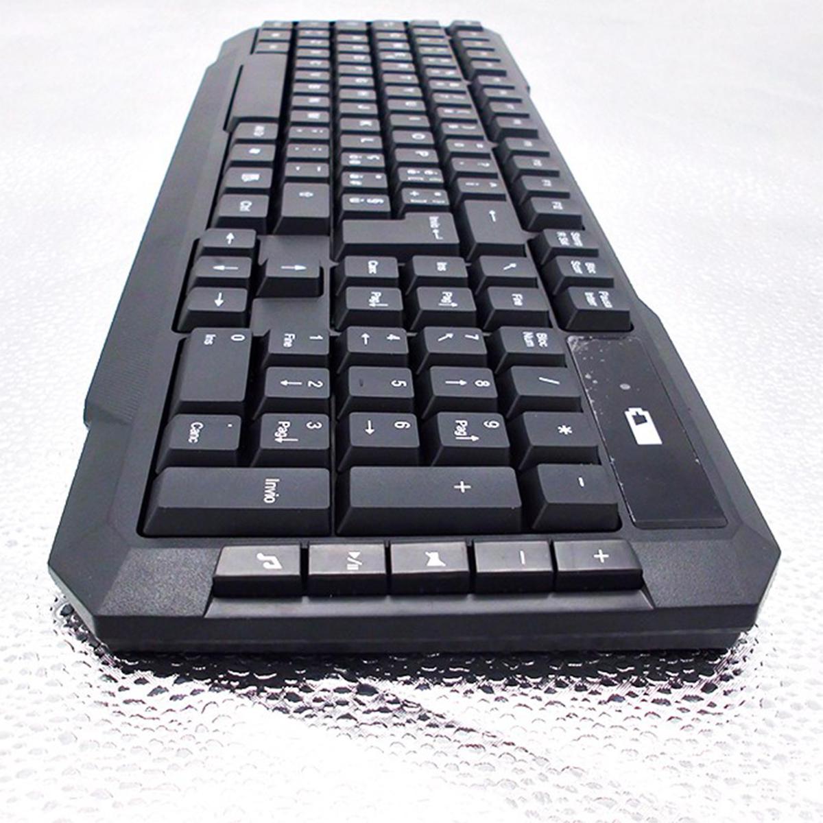 Wireless Keyboard With Multimedia Keys Italian Layout ITA QWERTY - Picture 4 of 5