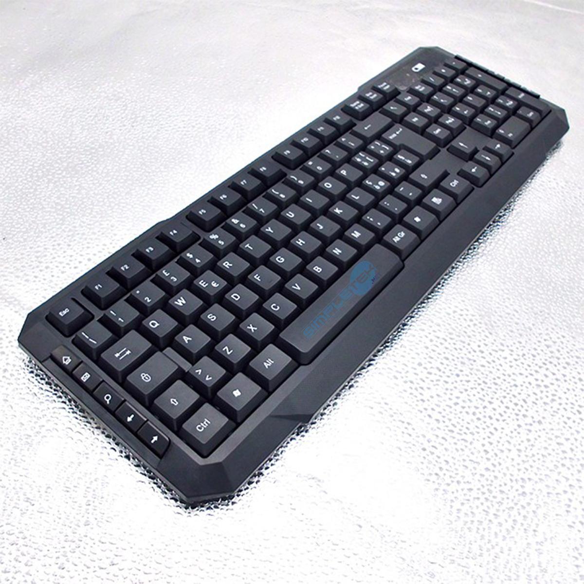 Wireless Keyboard With Multimedia Keys Italian Layout ITA QWERTY - Picture 5 of 5
