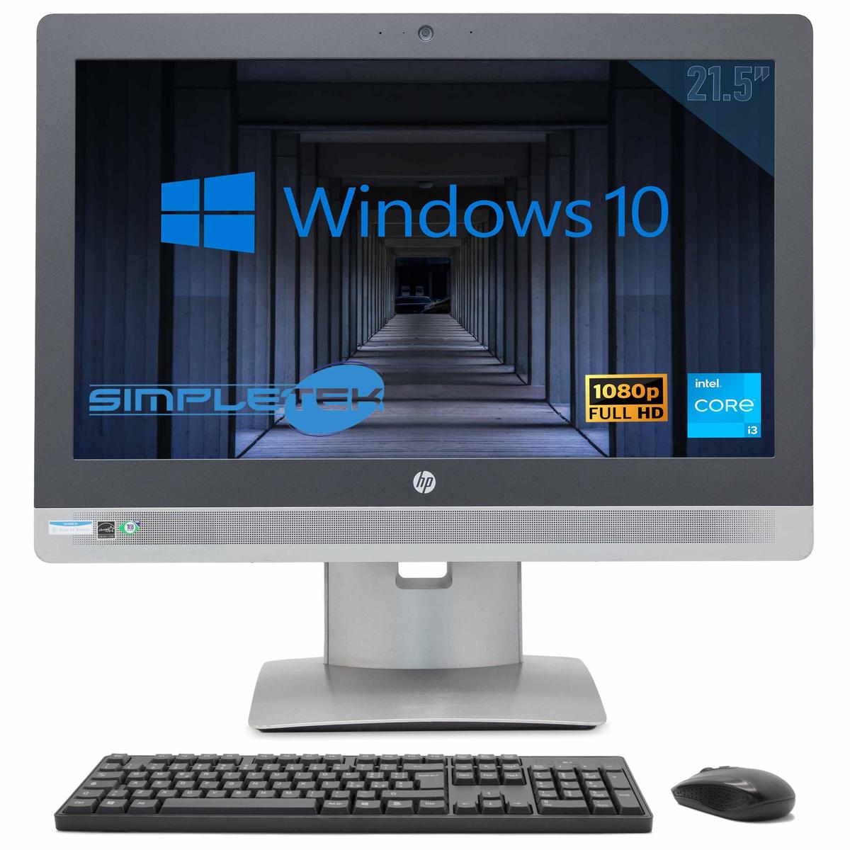 HP 600 G2 All IN One Aio 22 " i3 Windows 10 Pro 64GB 2TB Computer Dvd-Rw PC