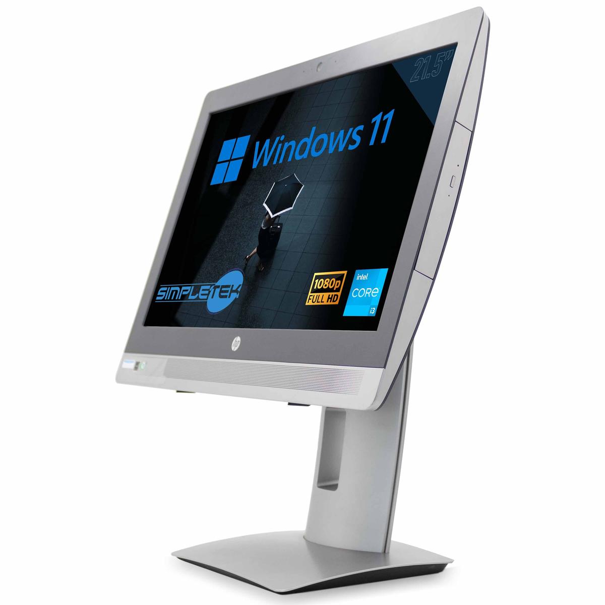 HP 600 G2 All IN One Aio 22 " i3 Windows 11 Pro 4GB 2TB Computer Dvd-Rw PC - Bild 2 von 11