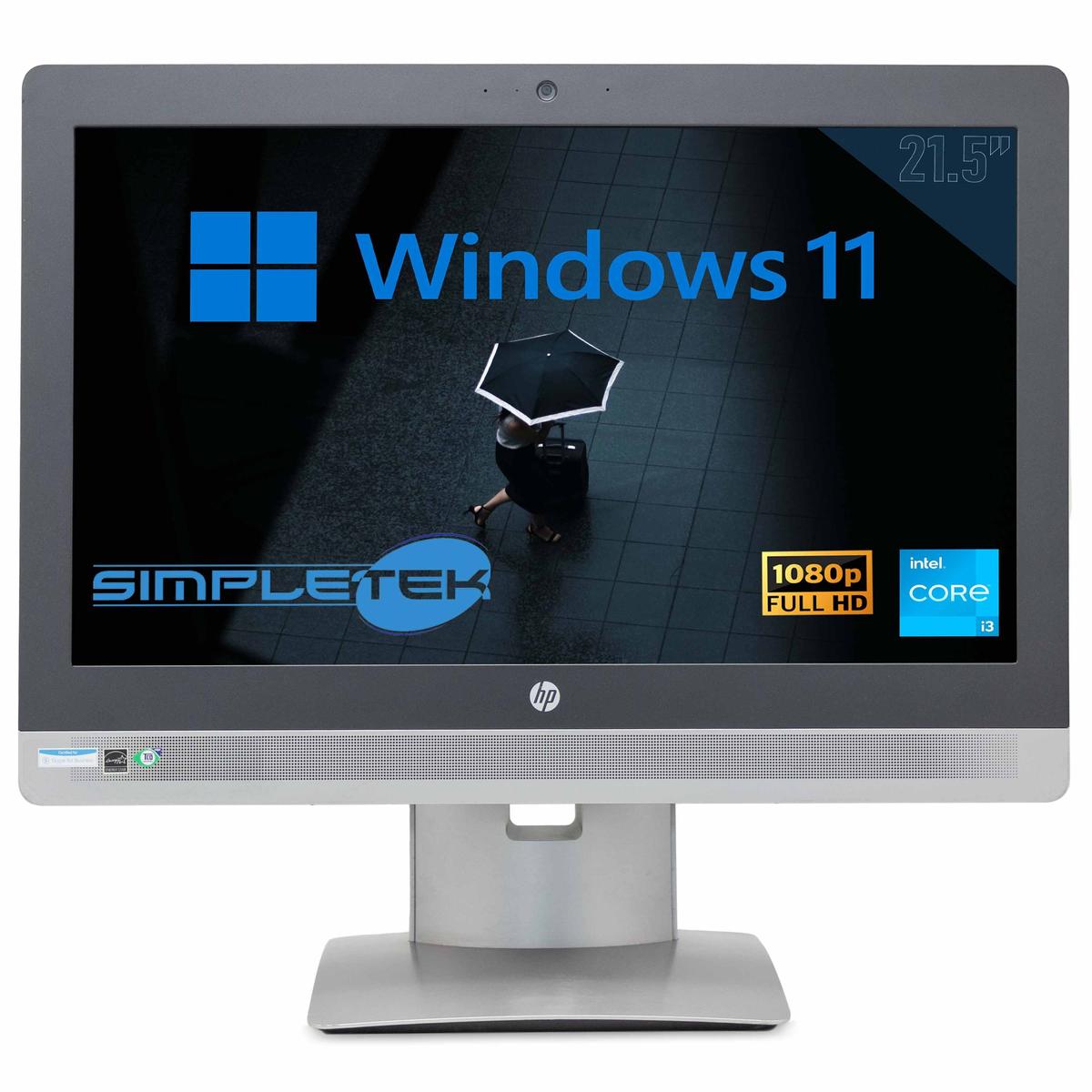 HP 600 G2 All IN One Aio 22 " i3 Windows 11 Pro 4GB 2TB Computer Dvd-Rw PC - Bild 4 von 11
