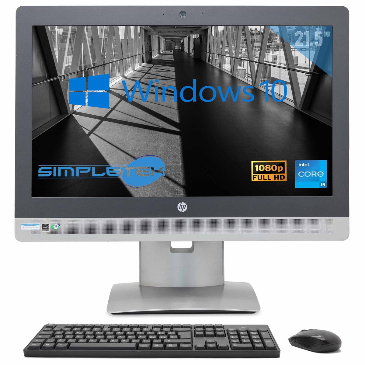 HP 600 G2 All IN One Aio 22 " i5 Windows 10 Pro 4GB 120GB Computer Dvd-Rw PC - Bild 4 von 9