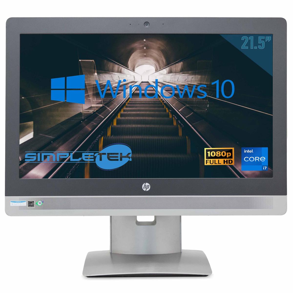 HP 600 G2 All IN One Aio 22 " i7 Windows 10 Pro 4GB 960GB Computer Dvd-Rw PC - Bild 3 von 10