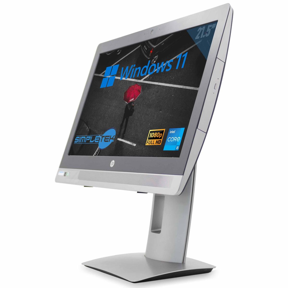 HP 600 G2 All IN One Aio 22 " i5 Windows 11 Pro 4GB 240GB Computer Dvd-Rw PC - Bild 3 von 9