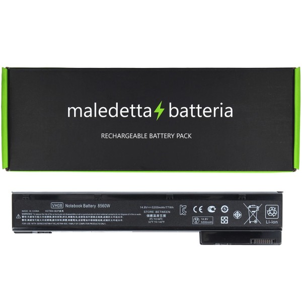 BATTERIA HP VH08 632425-001 HSTNN-LB2Q HSTNN-LB2P 8560w 8570w 8760w 8770w F10C